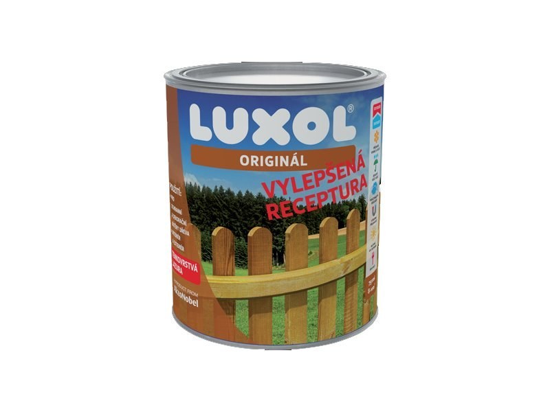 Luxol originál 0051 zeleň jedlová 0,75l - Barvy, laky a chemie Barvy, laky, spreje Nátěry na kov, dřevo Lazury