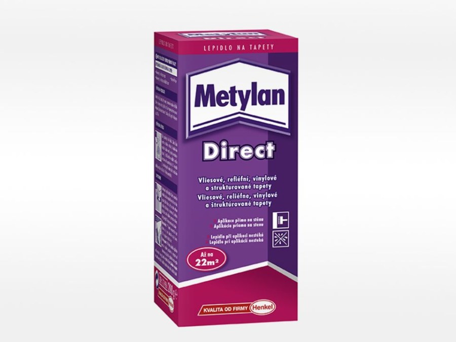AS ROVI- lepidlo Metylan Direct 200 g (vliesové tapety) - Barvy, laky a chemie Barvy, laky, spreje Tapetování