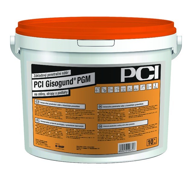 Nátěr penetrační GISOGRUND (Multigrund PGM) 5kg PCI - Barvy, laky a chemie Penetrace, adhézní můstky Penetrace