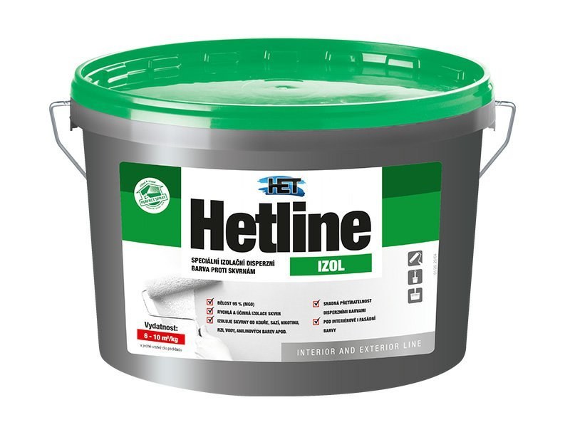 HET- Hetline IZOL 7kg HET - Barvy, laky a chemie Barvy, laky, spreje Malířské barvy Interiérové Bílé