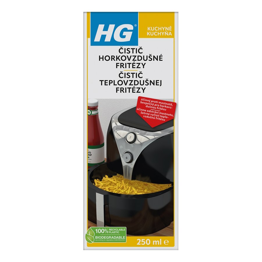 HG- čistič horkovzdušné fritézy 0,25l - Doplňky pro domácnost Drogérie Kuchyň