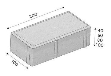 Dlažba zámková CIHLA 6cm okr neskladba CS - BETON - Betonové výrobky Zámkové dlažby