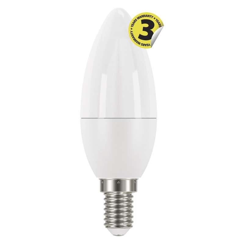 Žárovka LED CANDLE 6W E14 teplá bílá - Elektroinstalace Žárovky
