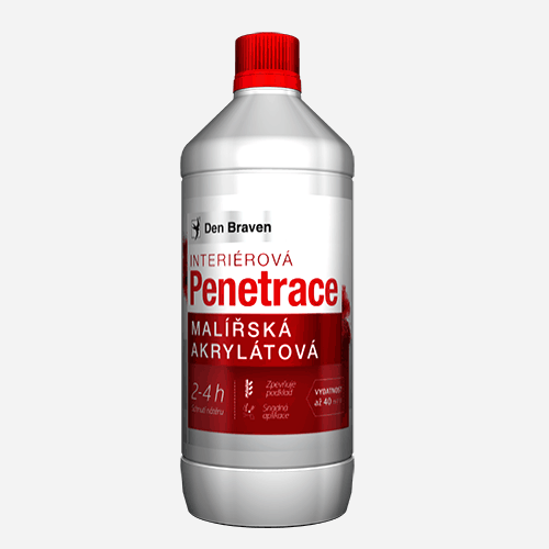 Penetrace malířská 1l akrylátová - Barvy, laky a chemie Stavební chemie Penetrace
