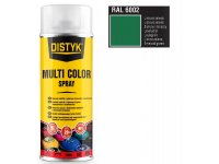 Barva multi color spray DISTYK 400ml RAL6002 listová zelená DEN BRAVEN