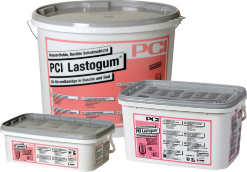 PCI- nátěr izolační LASTOGUM pro koupelny 8kg šedý - Barvy, laky a chemie Stavební chemie