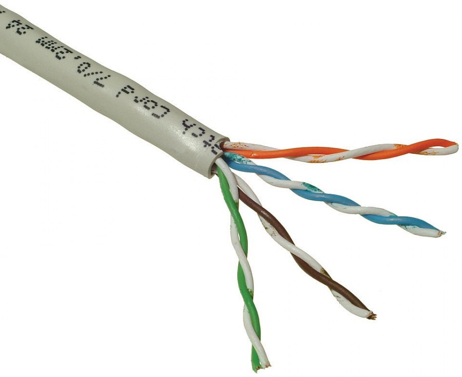 Kabel Solarix SXKD-5E-UTP-PVC - Elektroinstalace Kabely, prodlužováky Kabely