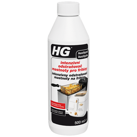 HG- odstraňovač mastnoty pro fritézy intenzivní 0,5l
