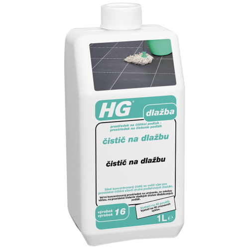 HG- čistič na dlažbu 1l - Barvy, laky a chemie