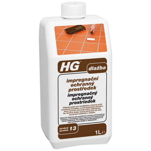 HG- prostředek impregnační ochranný na dlažbu 1l - Barvy, laky a chemie