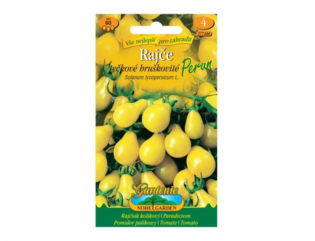 Semínka rajče tyčkové hruškovité PERUN žluté - Zahrada Semínka, klíčky Semínka