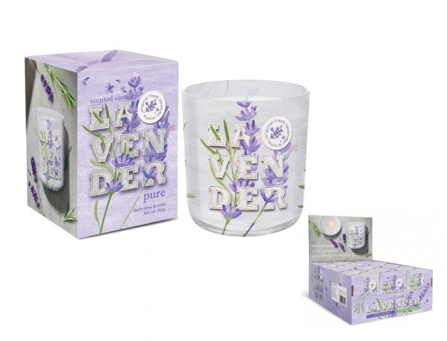 Svíčka LAVENDER PURE 150g - Doplňky pro domácnost Svíčky, oleje