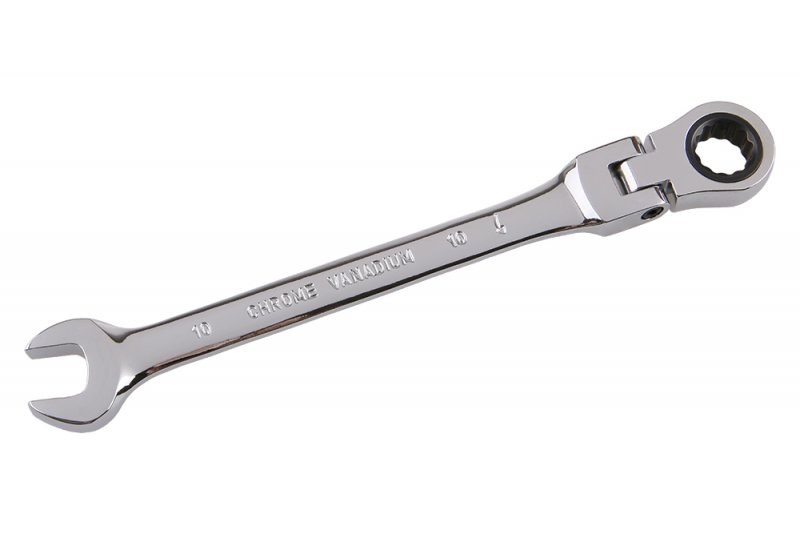 Klíč ráčnový kloubový 10mm FESTA CrV 72T
