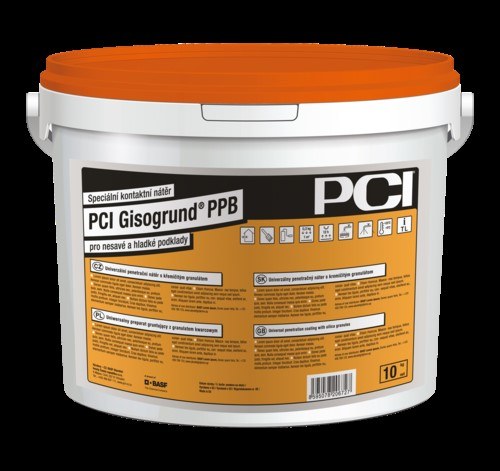Nátěr penetrační GISOGRUND PPB 5kg PCI - Barvy, laky a chemie Penetrace, adhézní můstky Adhézní můstky