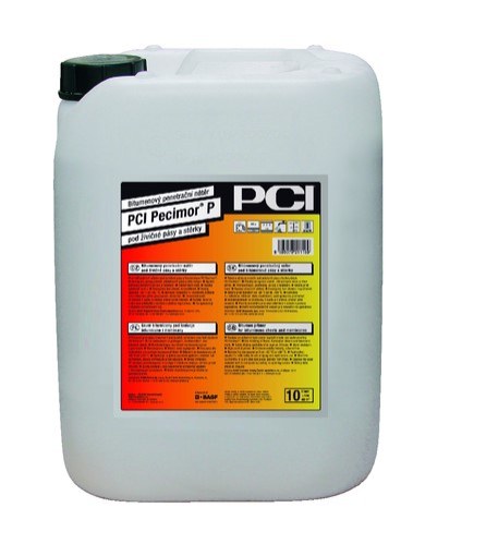 Nátěr penetrační PECIMOR P ( IZOL P) 10l PCI - Barvy, laky a chemie Penetrace, adhézní můstky Penetrace bitumenové