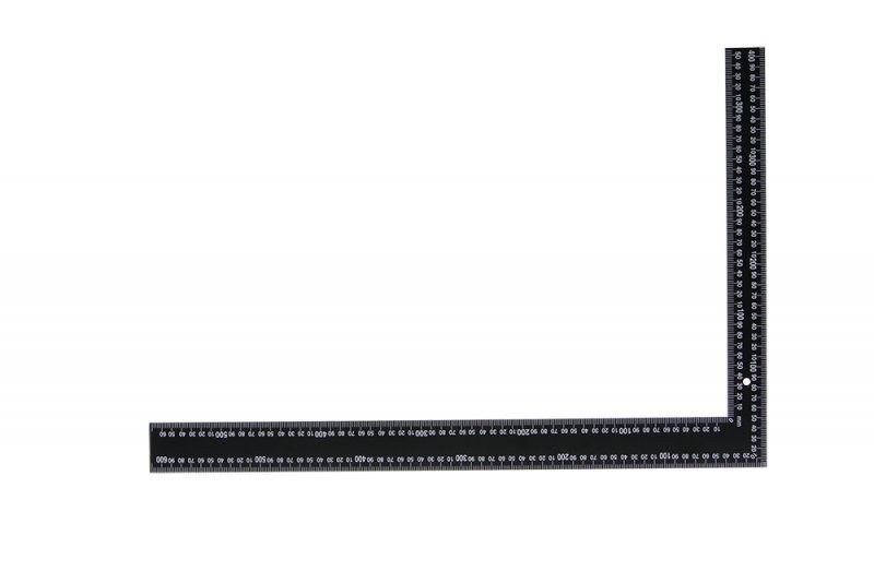 Úhelník 600x400mm černý - Nářadí Měřidla Úhelníky, měřítka