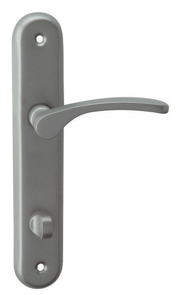 Kování štítové klika+klika VIOLA-LAURA 72 WC - Stavební výplně Dveře Zámky, kování, příslušenství Kování dveřní