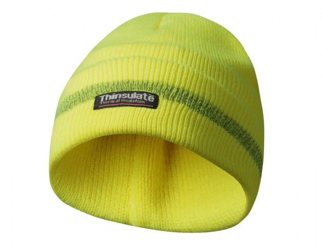 Čepice zimní s reflexními pruhy žlutá - Ochranné pomůcky, rukavice, oděvy Oděvy Čepice