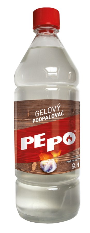 Podpalovač gelový PE-PO 1L - Topení Podpalovače