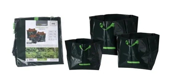 Taška na zahradu, skládací, sada 3díly (70,105,175l) - Zahrada Kompostéry