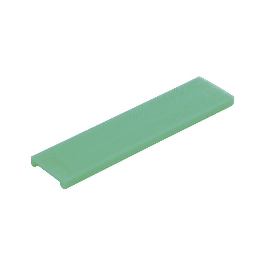 Podložka plastová 100x26x5mm zelená