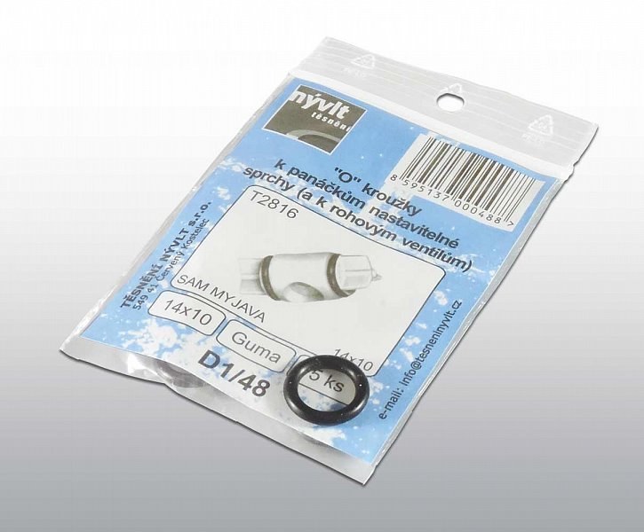 Těsnění O kroužek 14x10 D1/48 - Sanita Těsnění, pásky Těsnění