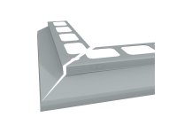 Profil balkonový 2m šedý rohový