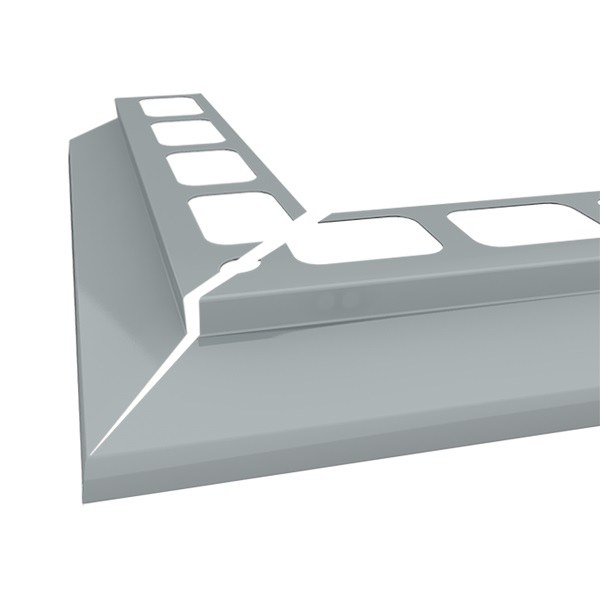 Profil balkonový 2m šedý rohový DEN BRAVEN - Zateplení, izolace Stavební profily Balkónové profily