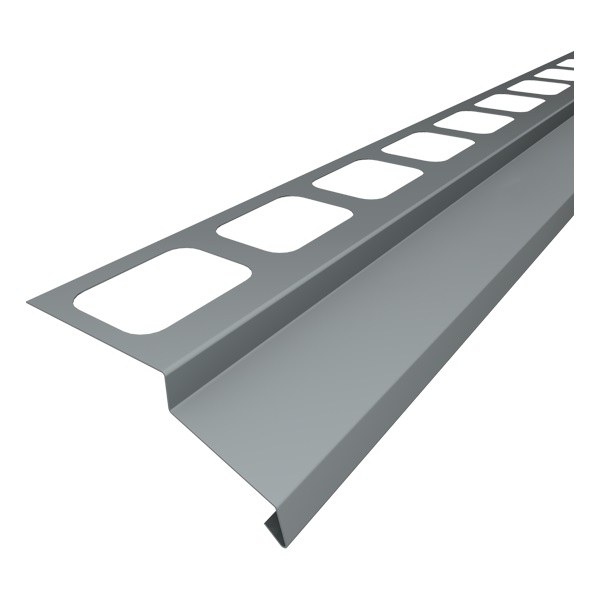 Profil balkonový 2m šedý DEN BRAVEN - Zateplení, izolace Stavební profily Balkónové profily