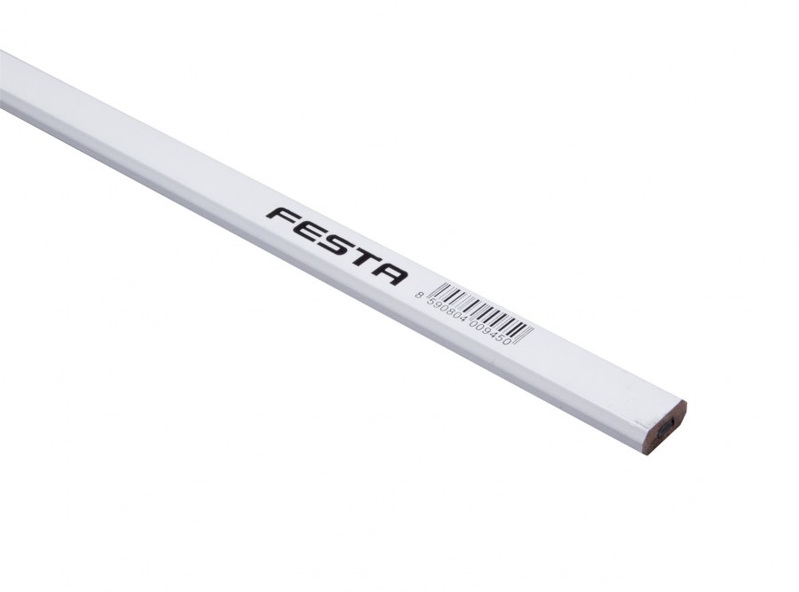 Tužka tesařská 250mm bílá hranatá FESTA
