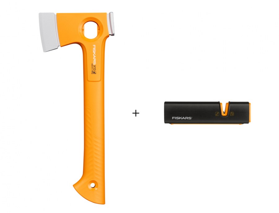 Sekera X13 + ostřič Xsharp 10489 FISKARS Sekera X13 + ostřič Xsharp 10489 FISKARS - Nářadí Zahradní Sekery, mačety