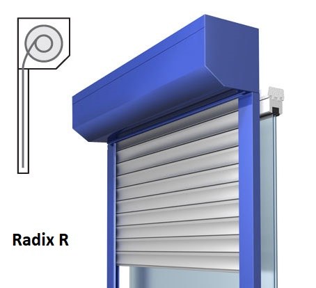 Roleta předokenní hliníková RADIX/R1/R2 různé barvy - Stavební výplně Žaluzie, rolety Rolety