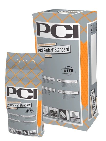 Lepidlo PERICOL STANDARD na obklady a dlažbu 5kg pro tenkovrstvé lepení C1TE PCI - Suché směsi Stavební lepidla