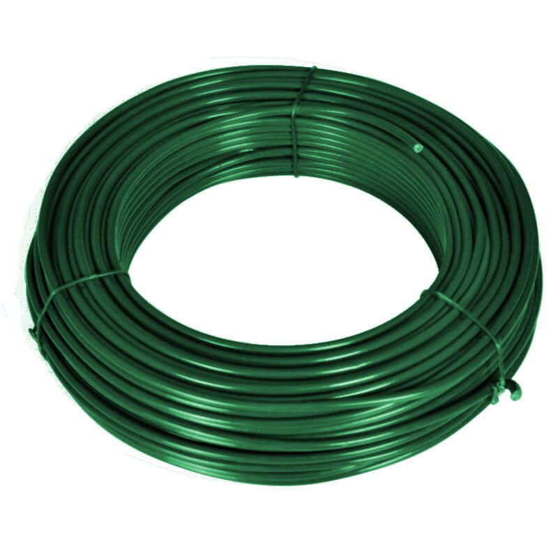 Drát napínací PZ/PVC pr. 3,4 zelený (26m)