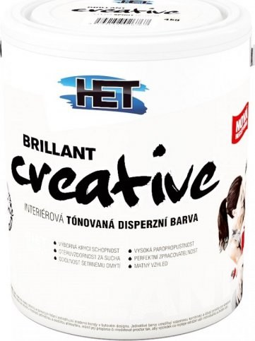 Brillant Creative 4kg 0100 bílá optimic HET - Výprodejové zboží Barvy