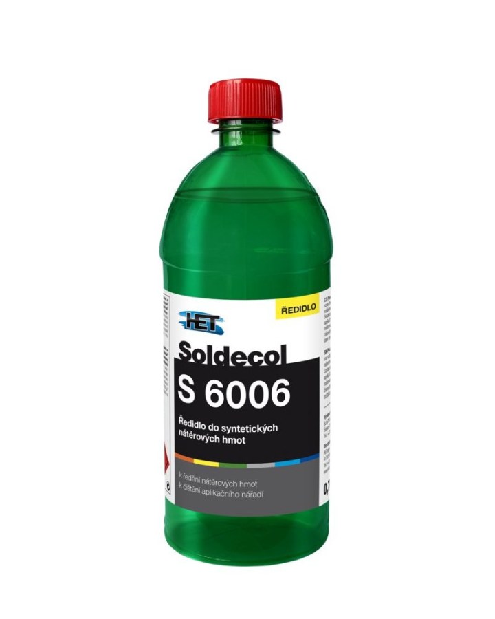 Čistič benzínový Soldecol 0,4l HET - Barvy, laky a chemie Barvy, laky, spreje Ředidla