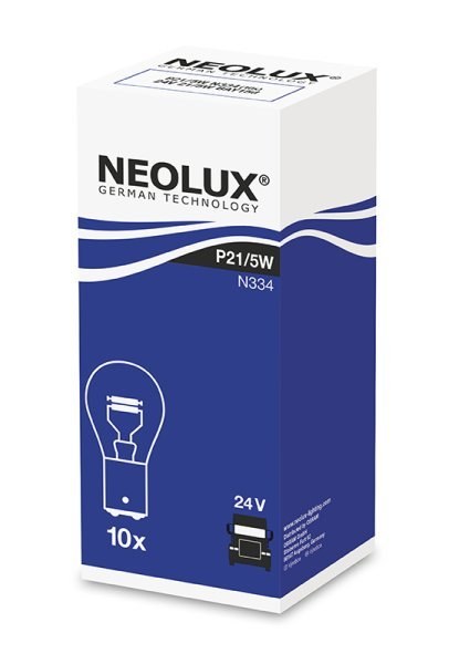 Žárovka pomocná NEOLUX P21/5W 24V - Auto doplňky Pojistky, žárovky