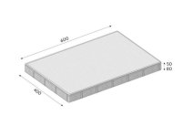 Dlažba FORMELA IV povrch Standard 60x40x5cm přírodní (56ks) CS - BETON