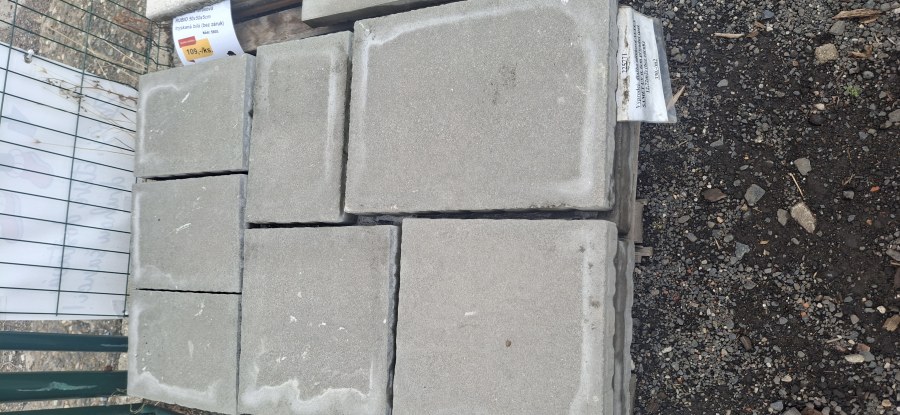 Dlažba zámková ALTEA SAMET UV tl. 6cm přírodní (pal. 12,72m2) - Výprodejové zboží Betonové dlažby