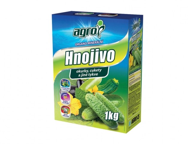 Hnojivo AGRO organo-minerální na okurky a cukety 1kg - Zahrada Pěstování rostlin Hnojiva