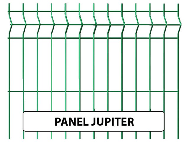 Panel JUPITER 1730x2500mm RAL6005 - Zahrada Ploty Poplastované