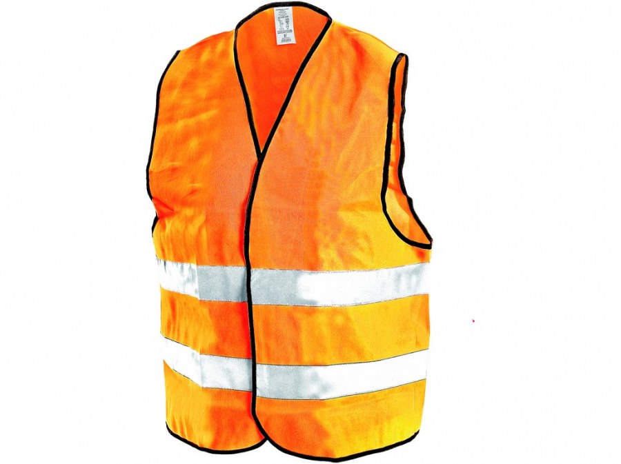 Vesta výstražná vel.XXL oranžová - Ochranné pomůcky, rukavice, oděvy Oděvy Vesty