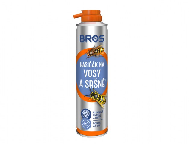 Sprej hasičák na vosy a sršně BROS 300ml - Zahrada Jedy, pasti, odpuzovače