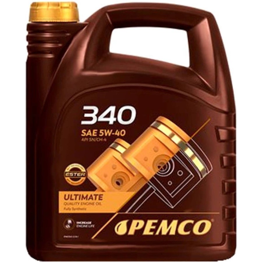 Olej PEMCO 340 5W-40 A3/B4 5l - Auto doplňky Oleje motorové