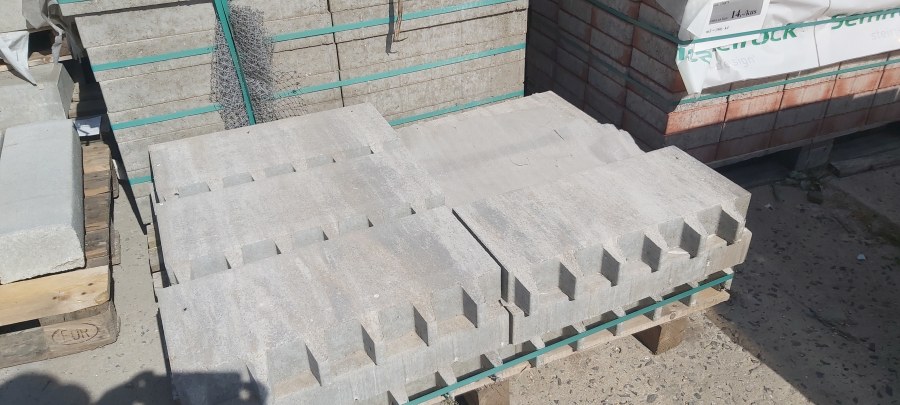 Výprodej - dlaždice ASTI drenážní 60x30x8cm cm bílohnědočerná