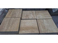 Výprodej - dlažba zahradní 40x40x5cm bíložlutokaramelová 2.jak.