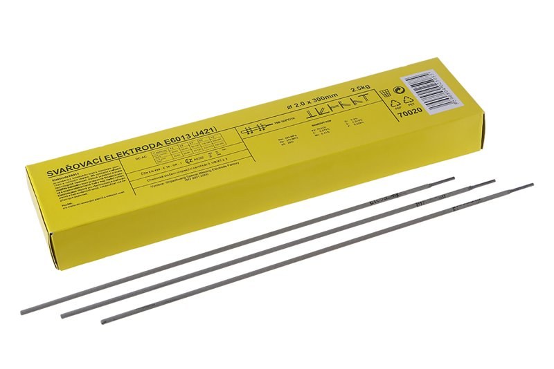 Elektroda rutilová 2.5x300mm 2.5kg E6013 Elektroda rutilová 2.5x300mm 2.5kg E6013