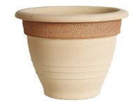 Květník CAMPANA GRAFFIATO keramický d32x24cm