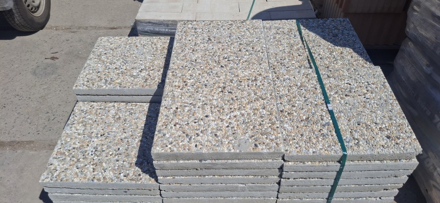 Výprodej -dlaždice zahradní 40x40 cm dunaj 4-8 (2.Jakost)