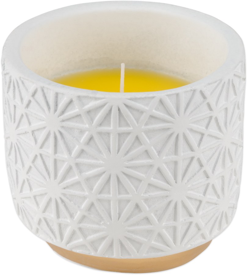 Svíčka repelentní proti komárům CITRONELLA 11cm 200g okrasná - Doplňky pro domácnost Svíčky, oleje